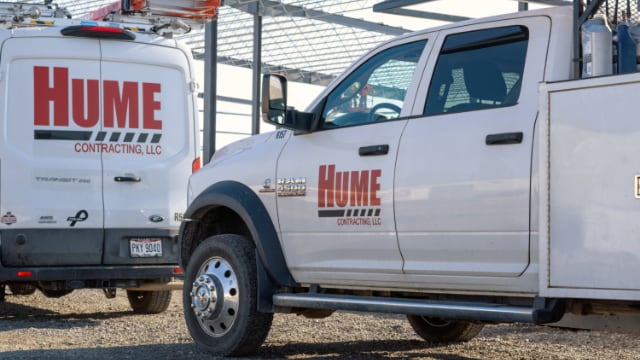 Hume Contracting Truck and Van